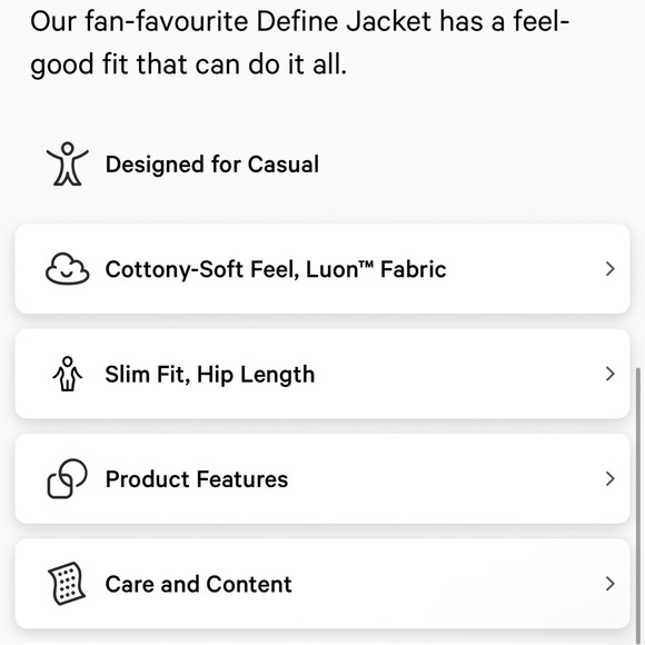 Lululemon Athletica White Utility Jacket - Picture 5 of 5